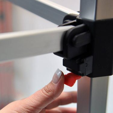 Faltzelt isyTENT Arretierung Faltzelt isyTENT Arretierung