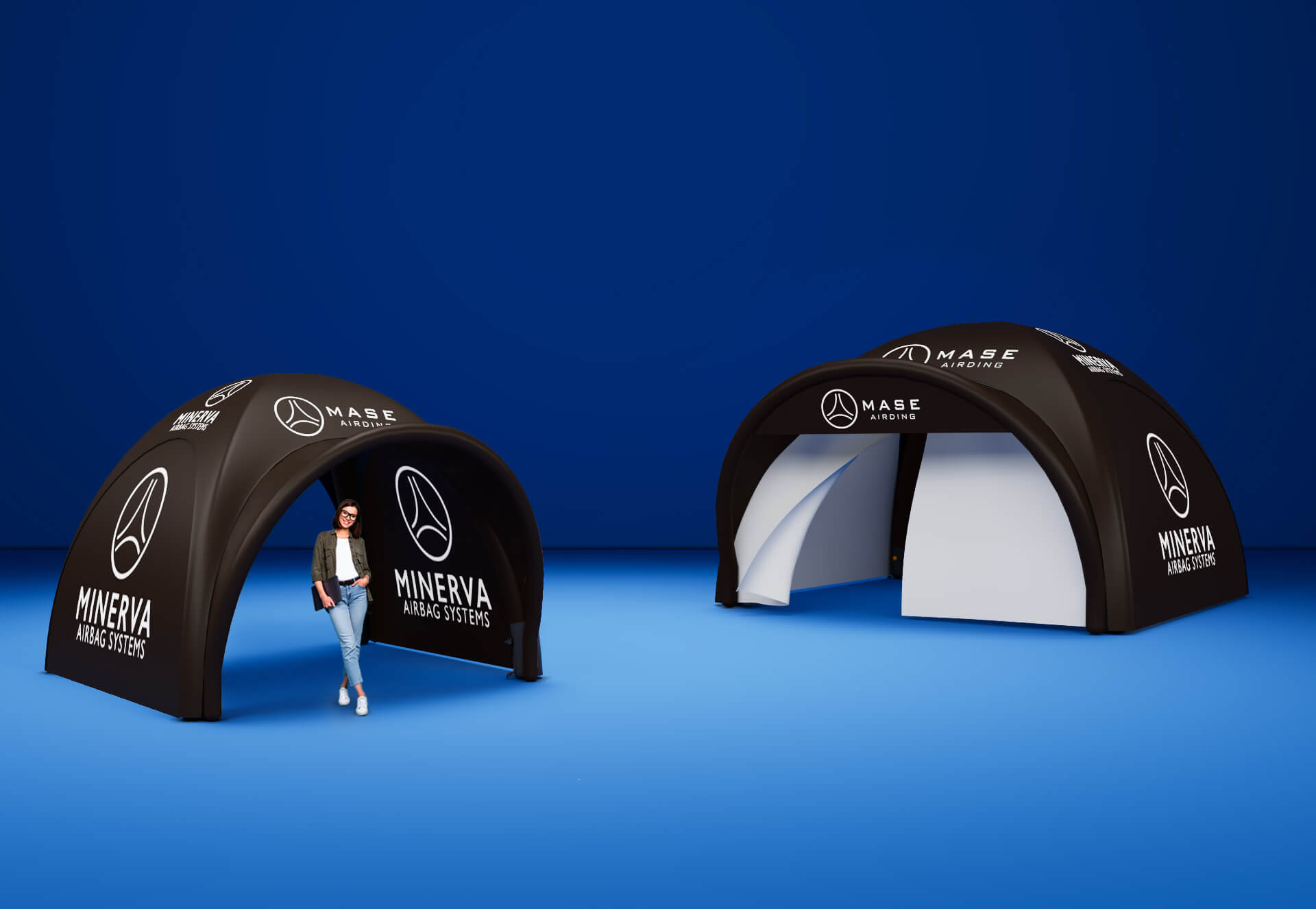 isyAIR TENT Aufblasbares Eventzelt Eventzelte - isyAIR TENT Aufblasbares Eventzelt