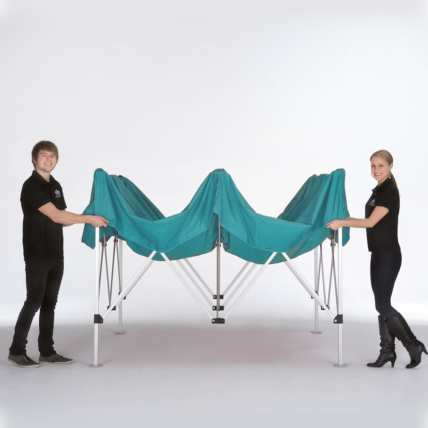 isyTENT Aufbausequenz 2